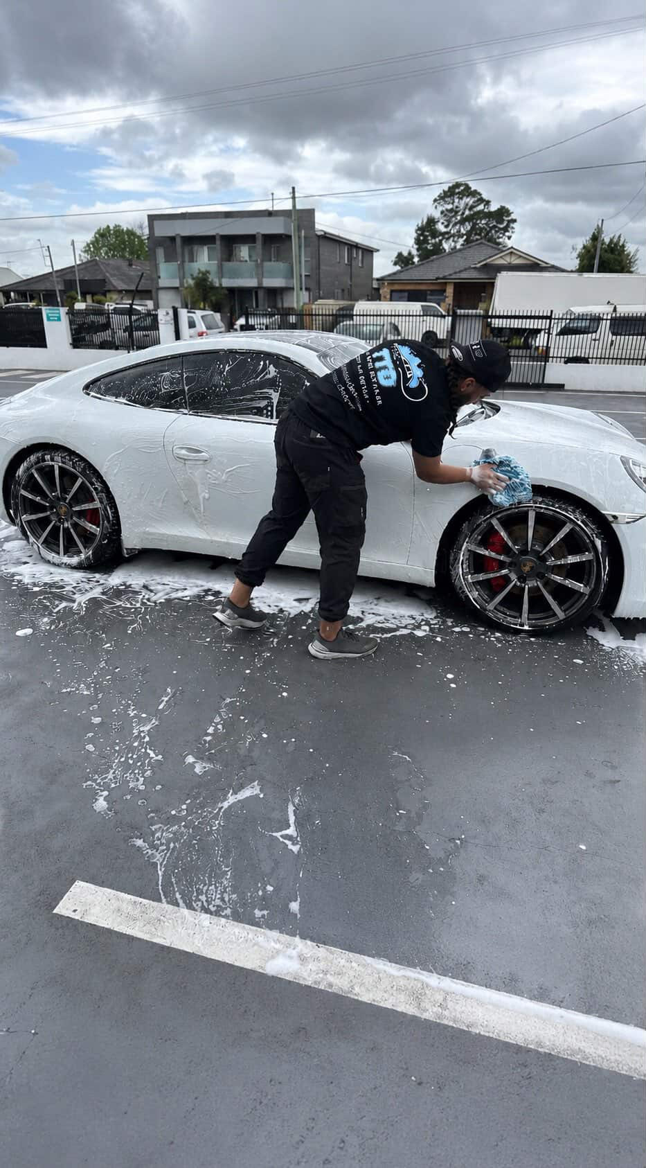 Paint correction and gloss enhancement — swirl removal